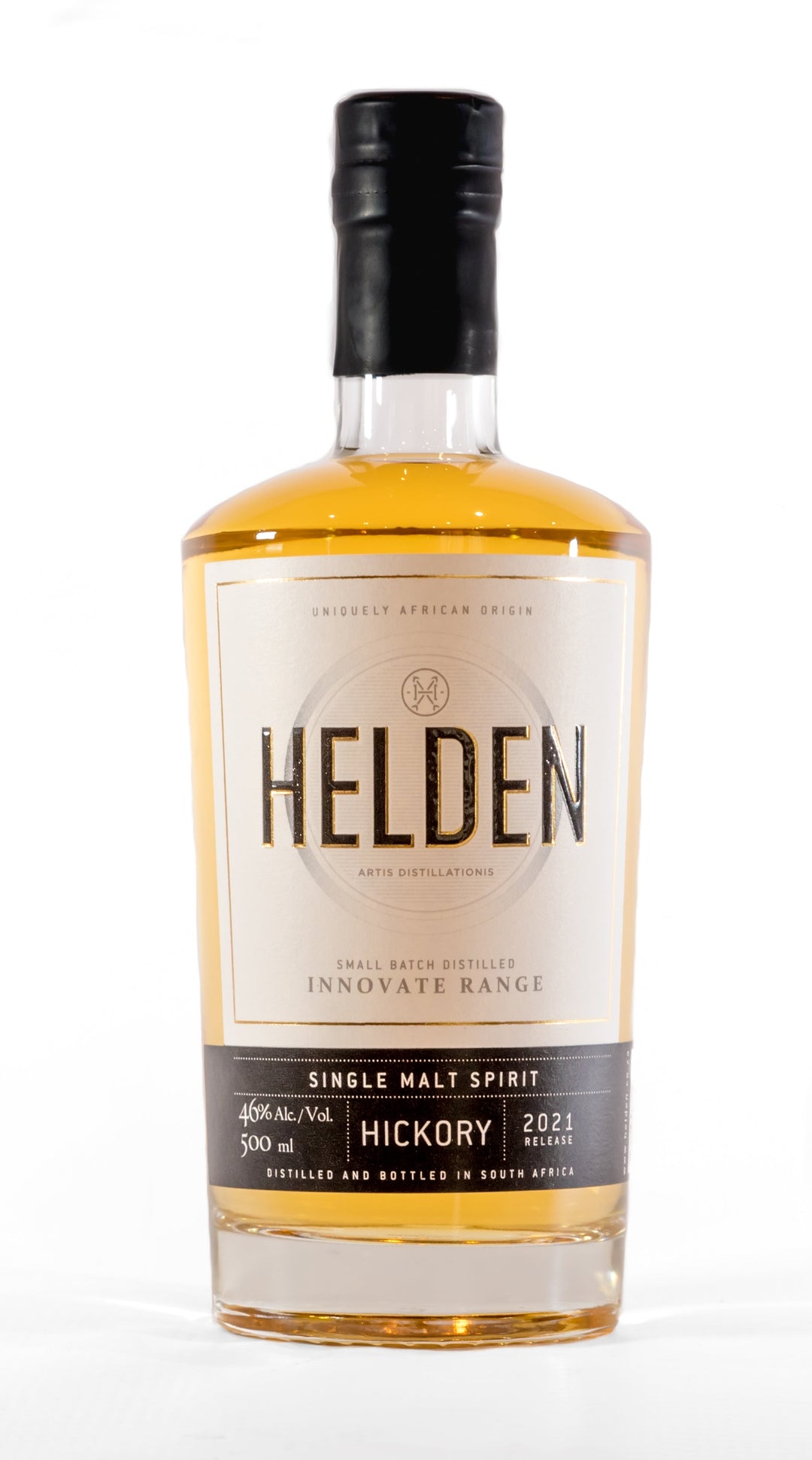 Single Malt Spirit finished on Hickory Wood - Helden Distillery